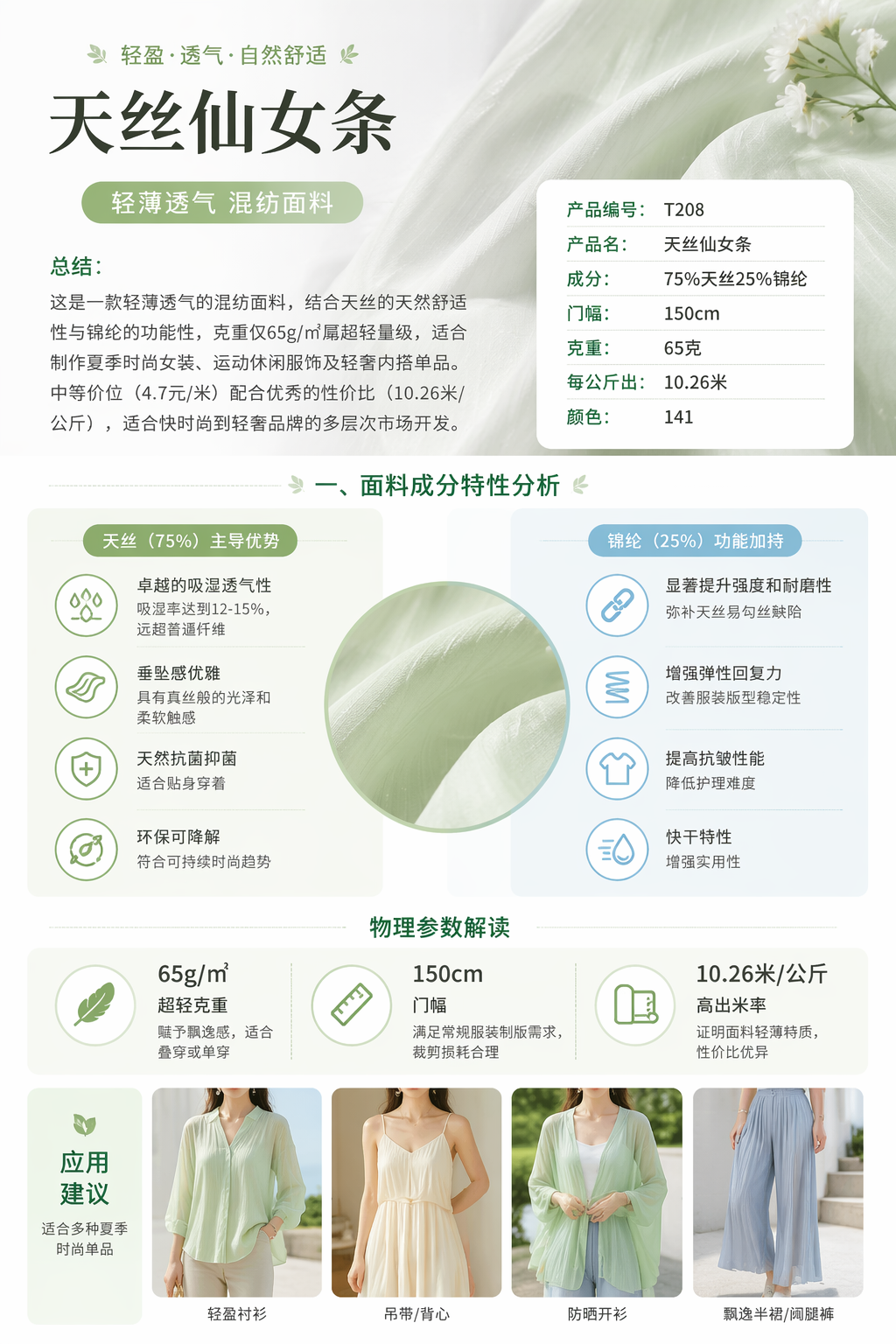 天丝仙女条 产品图片 2