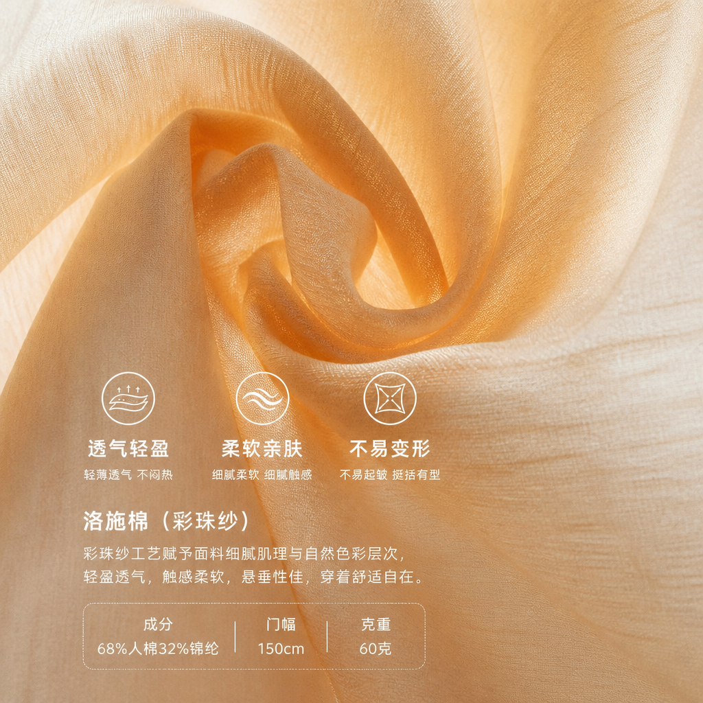 洛施棉 (彩珠纱） 产品图片 5