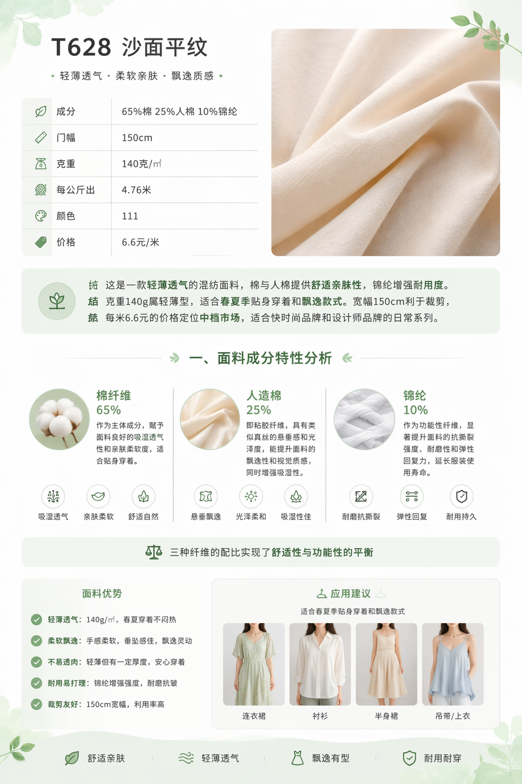 Sand-Finish Plain Weave 产品图片 2