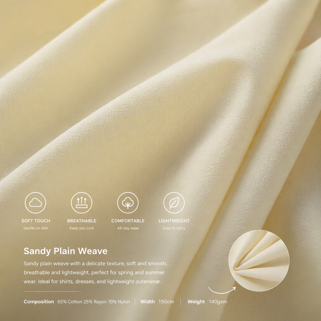 Sand-Finish Plain Weave 产品图片 5
