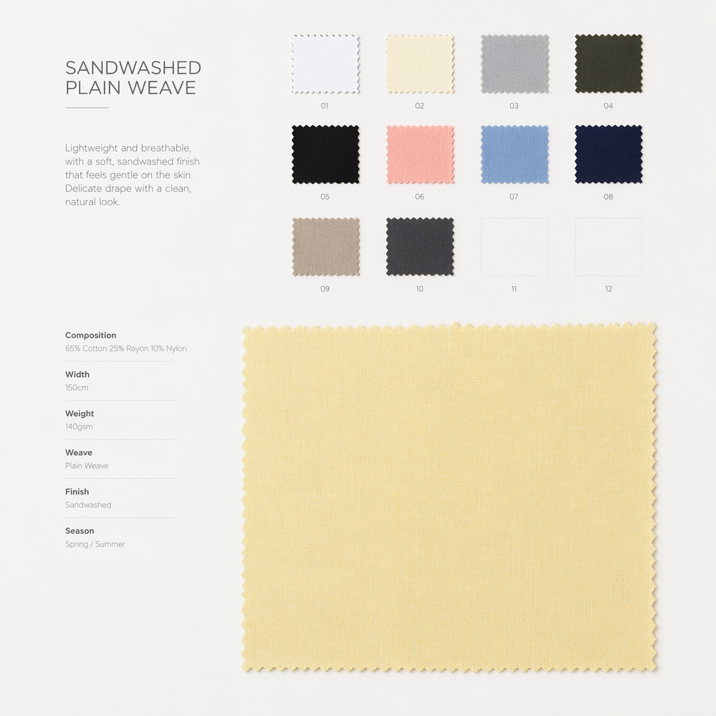 Sand-Finish Plain Weave 产品图片 6