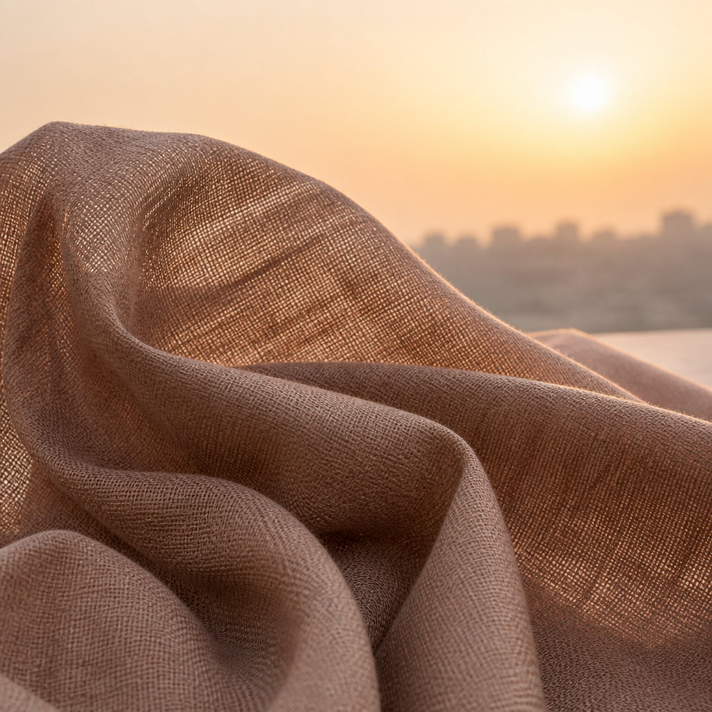 Shangri-La Linen-Look Fabric 色卡图 1