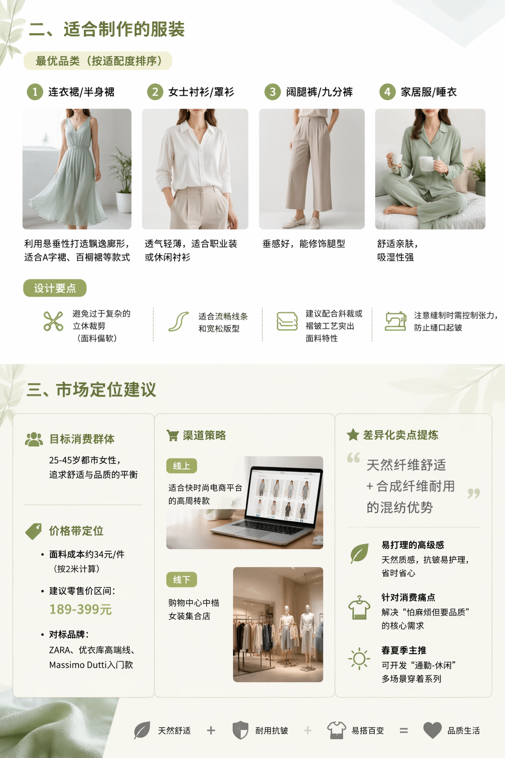 Irregular Linen-Look Check 产品图片 3