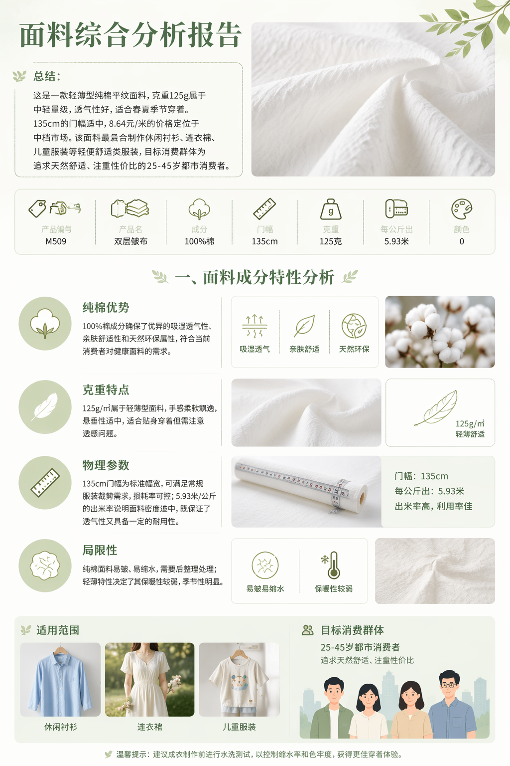 Double-Layer Crinkle Cotton 产品图片 2